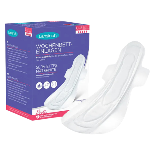 Lansinoh Discreet & Absorbent Maternity Pads (Pack Of 10)