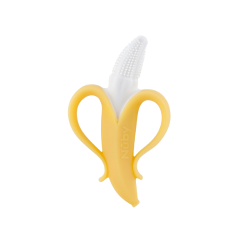 Nuby Banana Shaped Silicone Teether