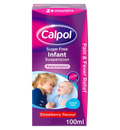 Calpol Infant Sugar-Free Oral Suspension Paracetamol 2+ Months 100ml